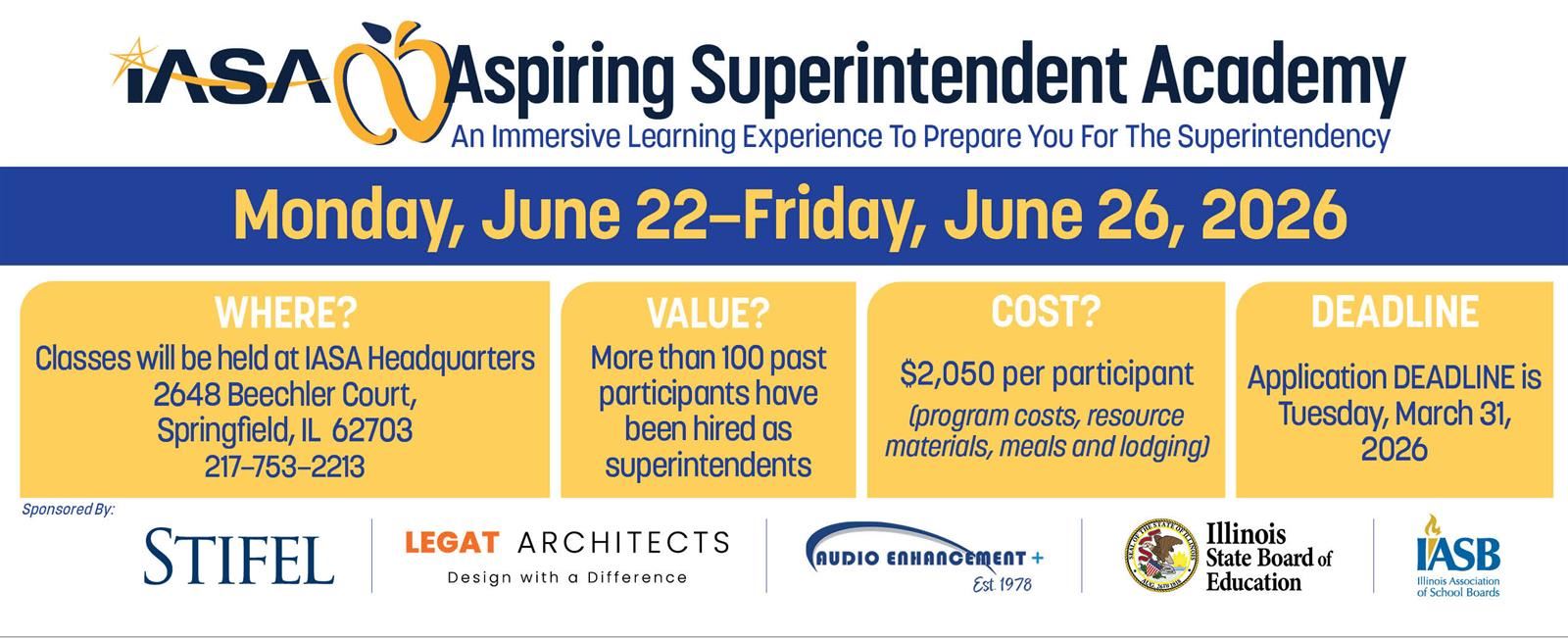 Aspiring Superintendent Academy
